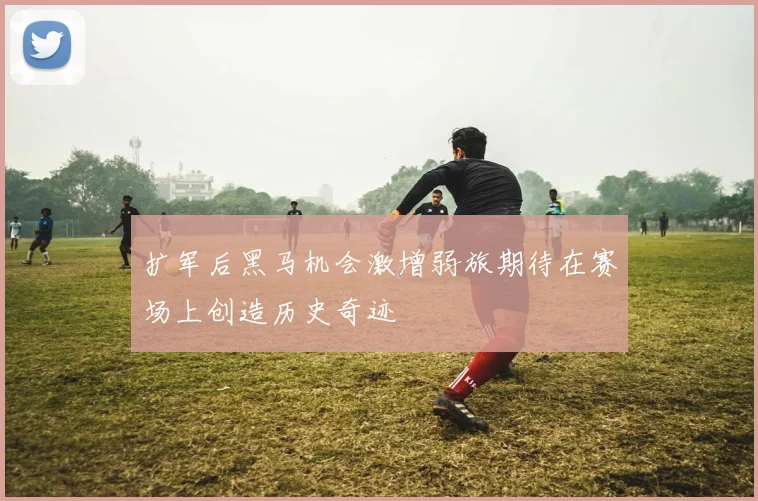 扩军后黑马机会激增弱旅期待在赛场上创造历史奇迹